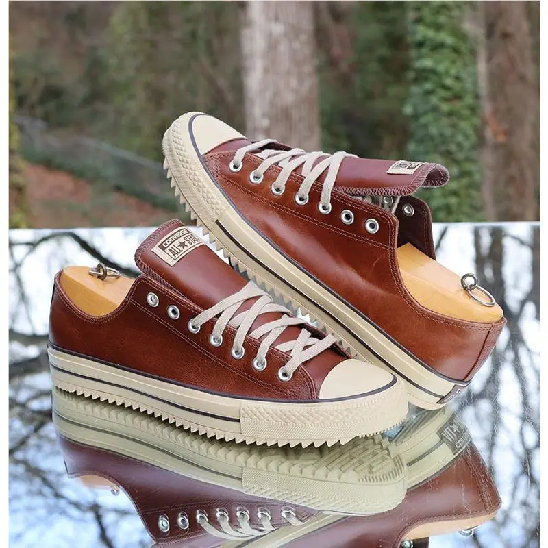 Converse shoes - Converse Chuck Taylor All Star Hollis Leather - 141969C - Brown, way: Brown (UPC: 886954129079) 7
