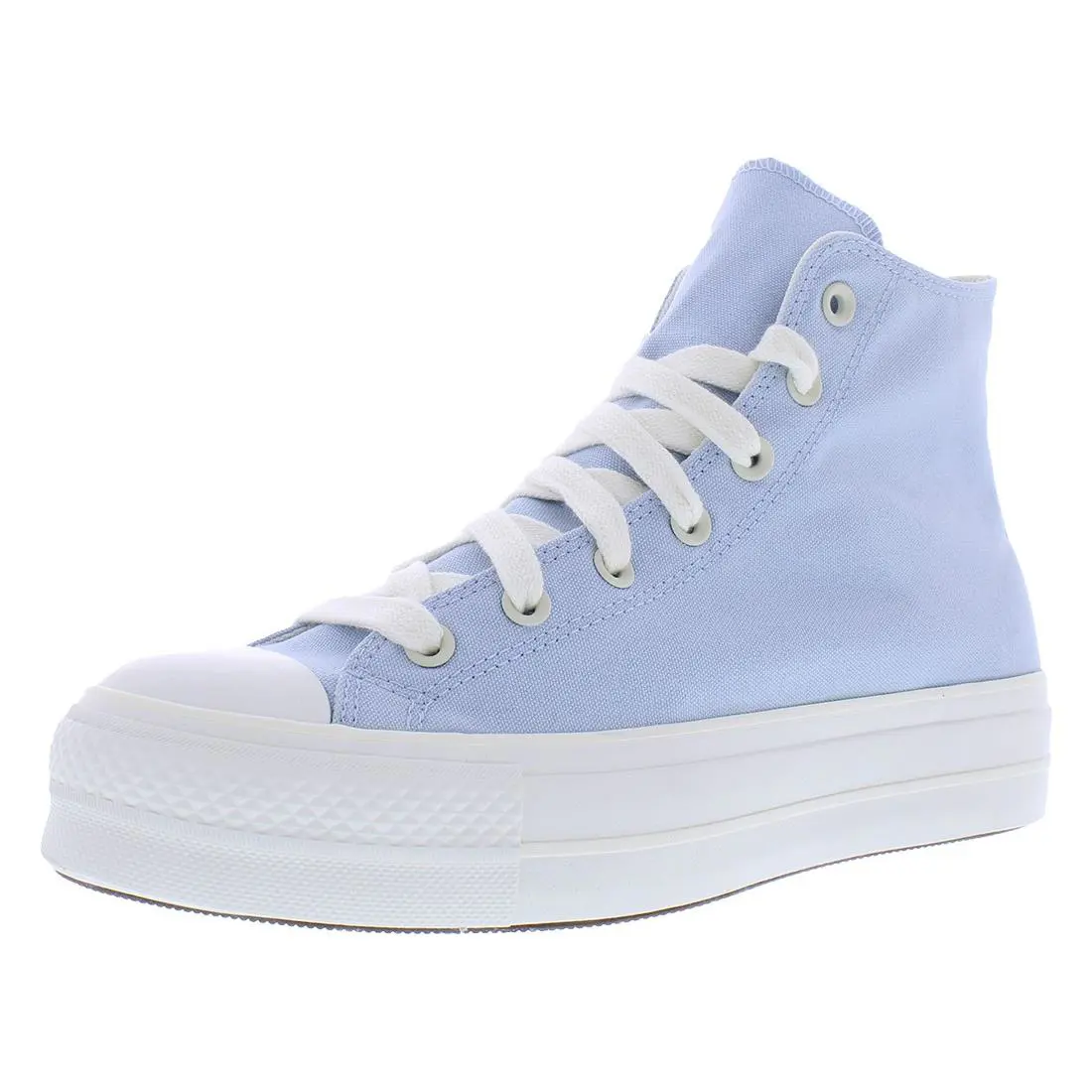 Converse Chuck Taylor All Star Lift Platform Womens Shoes Size 5 Color: Cloudy - Blue, Full: Cloudy Daze/Vintage White
