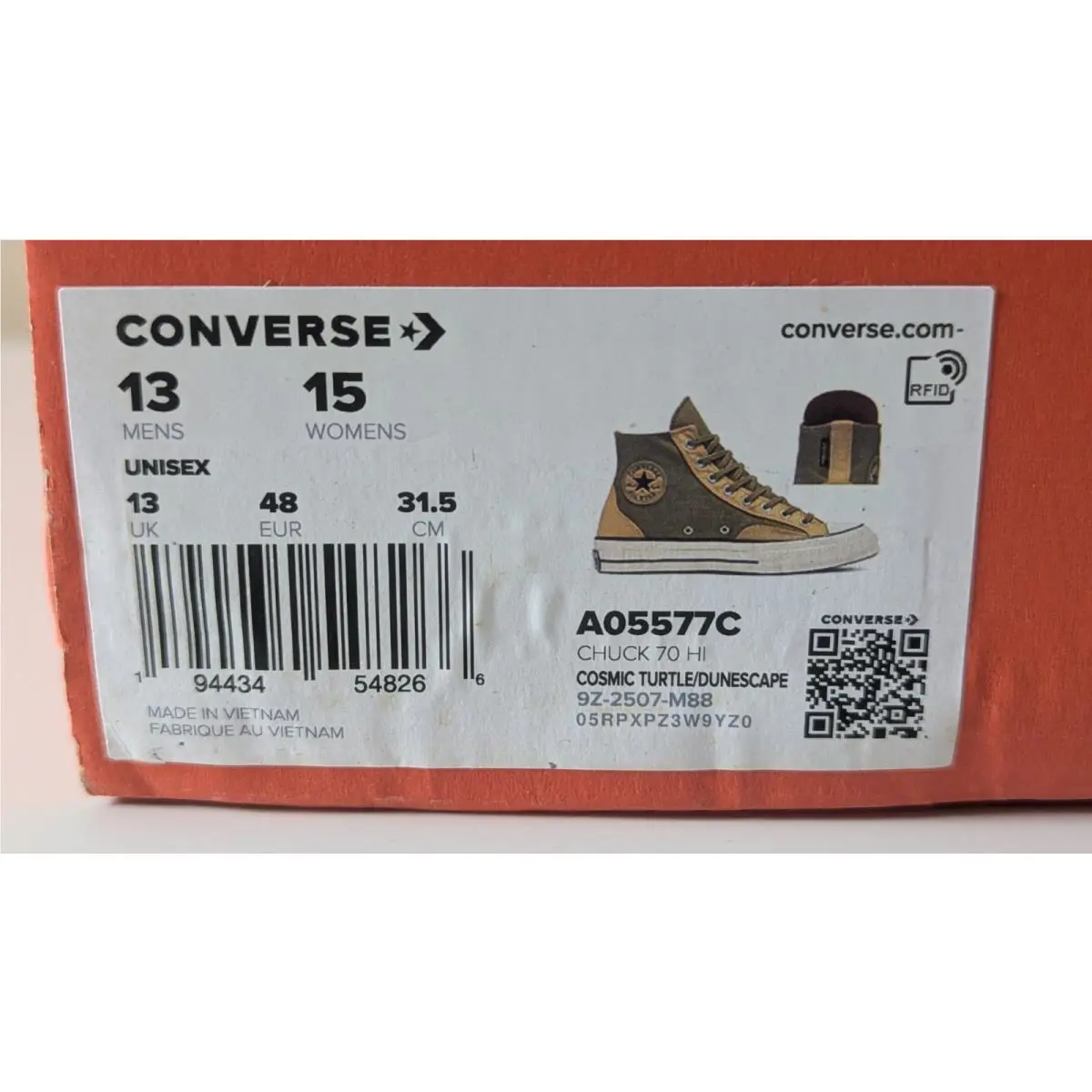 Converse shoes - Converse Chuck 70 Hi - Chuck - A05577C - Green (UPC: 194434548266) 14