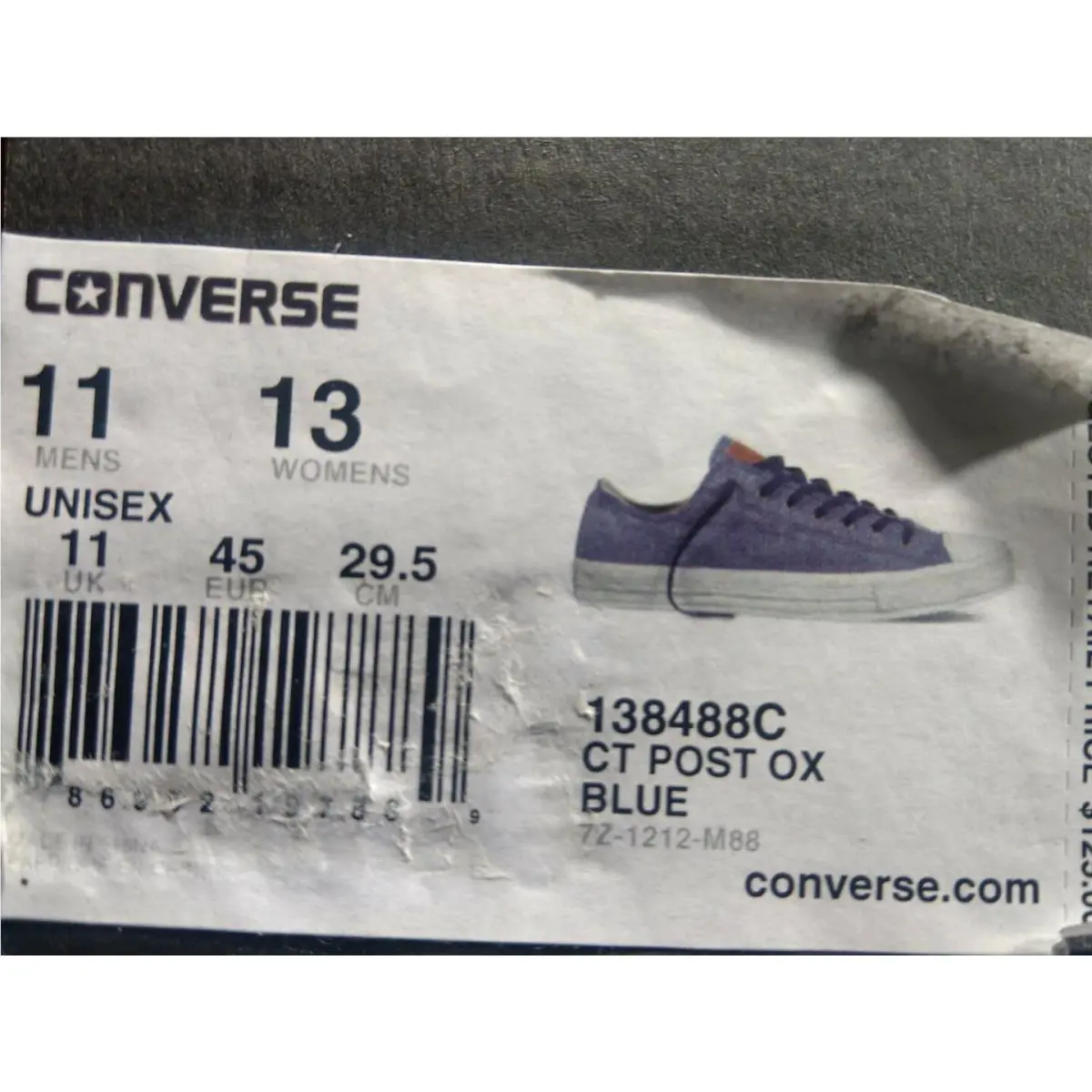 Converse shoes - Vegan Collectors - Vegan Collectors - 138488c - Blue 5