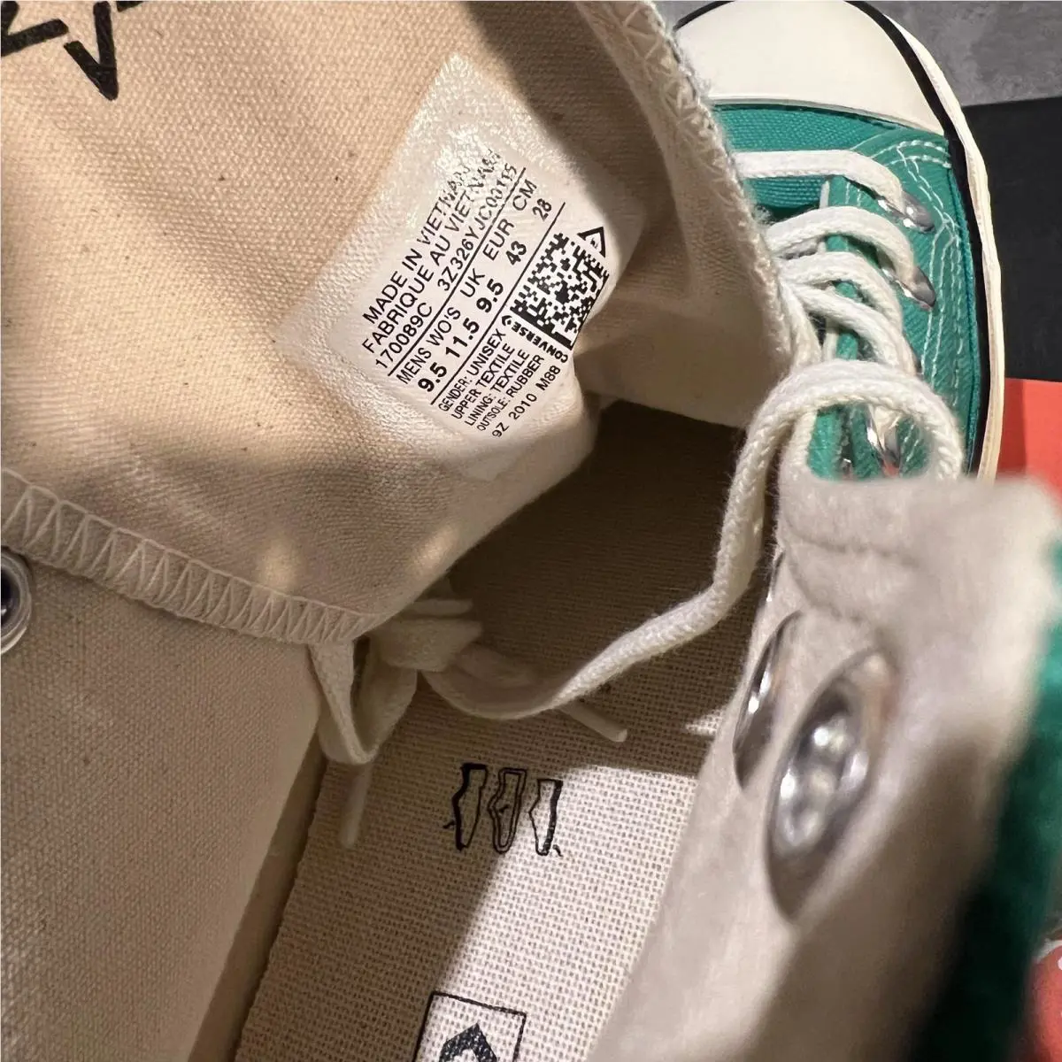 Converse shoes - Converse Chuck Taylor All Star High Top - 170089C - Green 7
