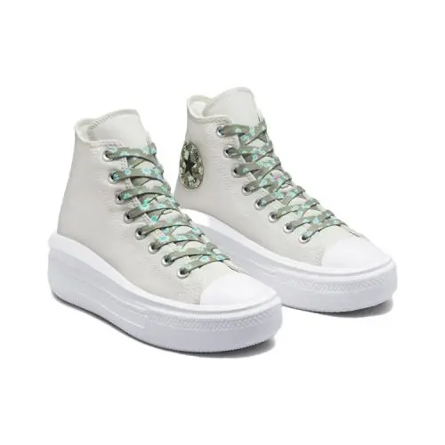 Converse shoes - Converse Chuck Taylor All Star Platform High - A00838C - Cream (UPC: 194433742832) 1