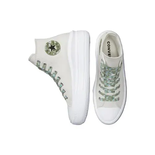 Converse shoes - Converse Chuck Taylor All Star Platform High - A00838C - Cream (UPC: 194433742832) 2