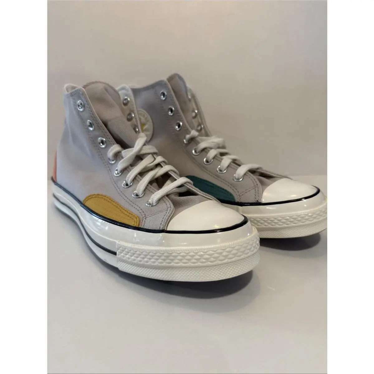 Converse shoes - Converse Chuck 70 High - Chuck High - A05122C - String / Algae Coast / Orange (UPC: 194434030846) 0