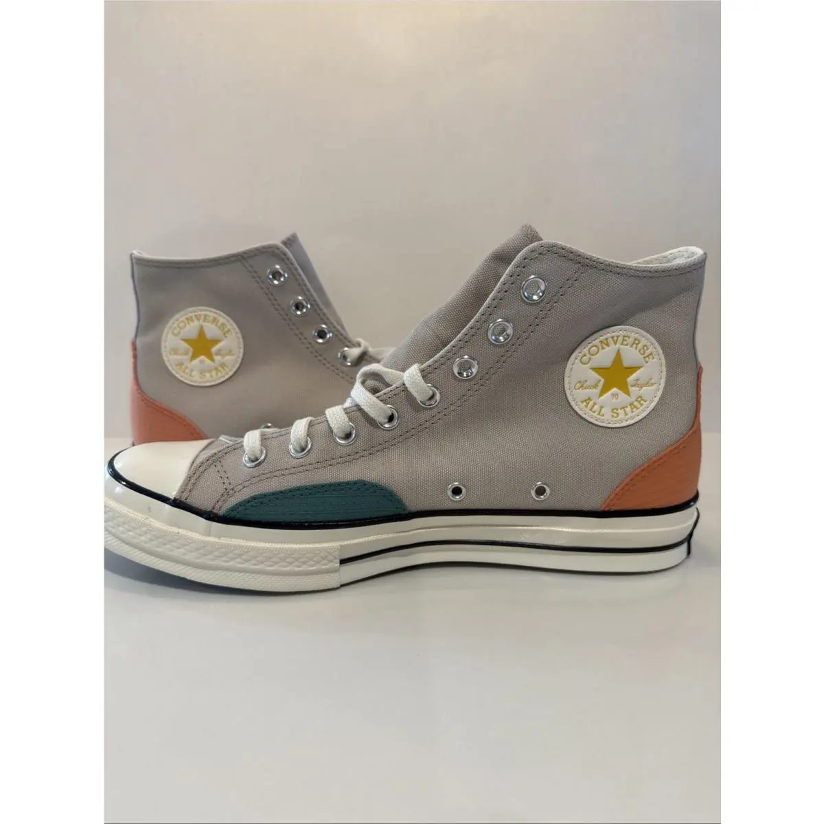 Converse shoes - Converse Chuck 70 High - Chuck High - A05122C - String / Algae Coast / Orange (UPC: 194434030846) 3