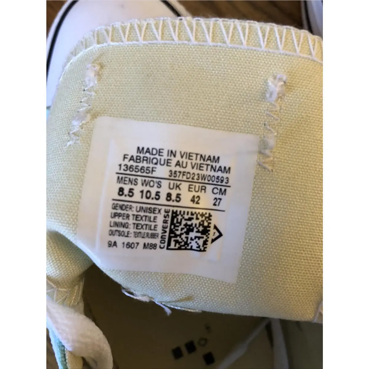 Converse shoes - Converse Chuck Taylor All-Star Hi - 136565F - Beach Glass 2