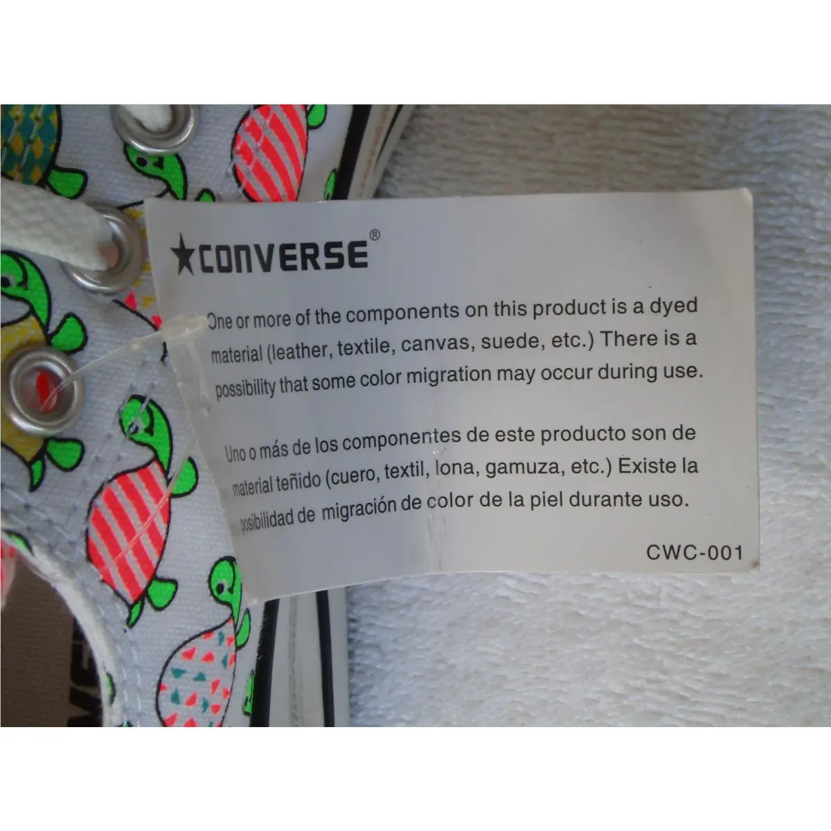Converse shoes - Converse All Star Chucks - All Star Chucks - 112716F - Multicolor (UPC: 022859090179) 15