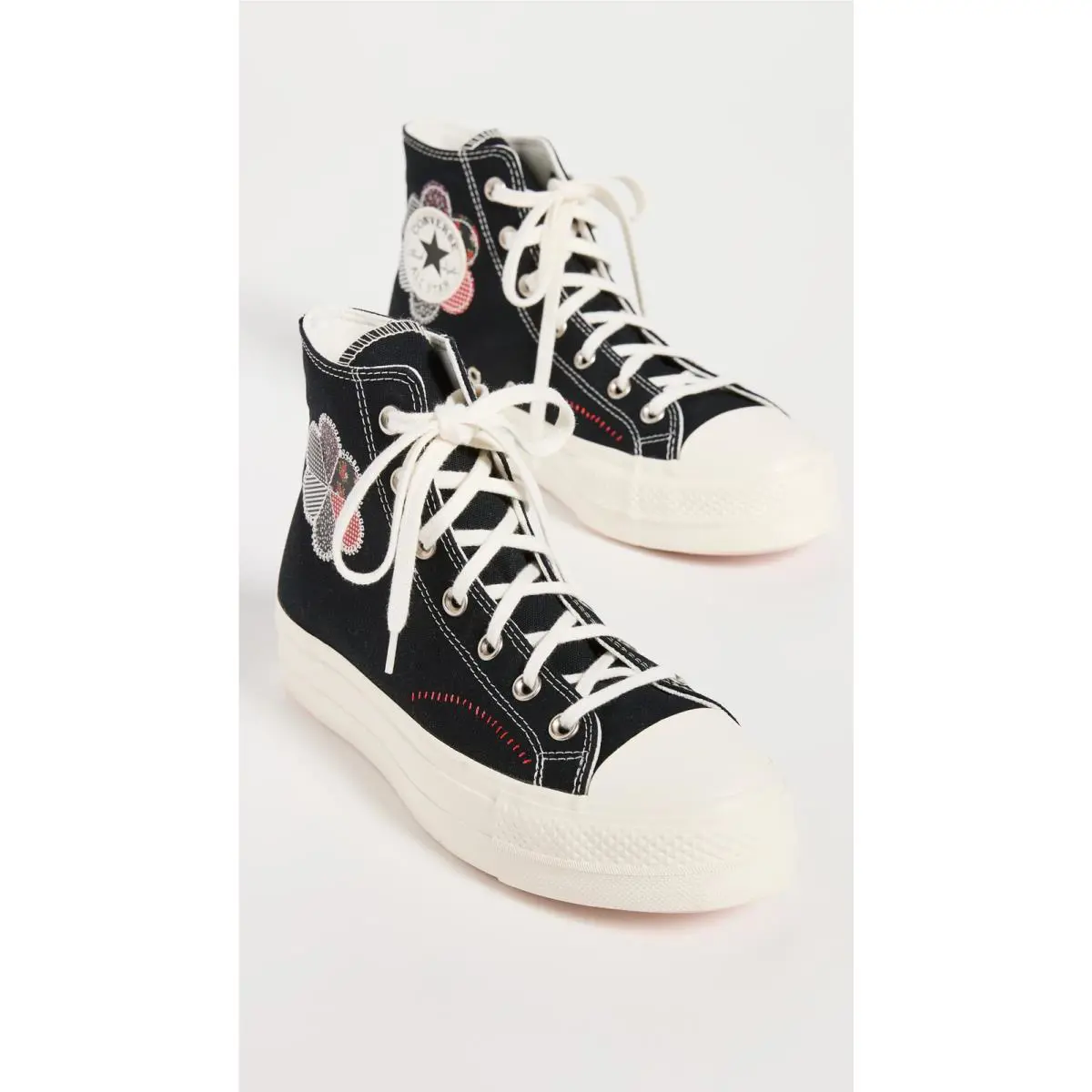 Converse shoes - 194434126037 - 194434126037 - Black, Red (UPC: 194434126037) 3