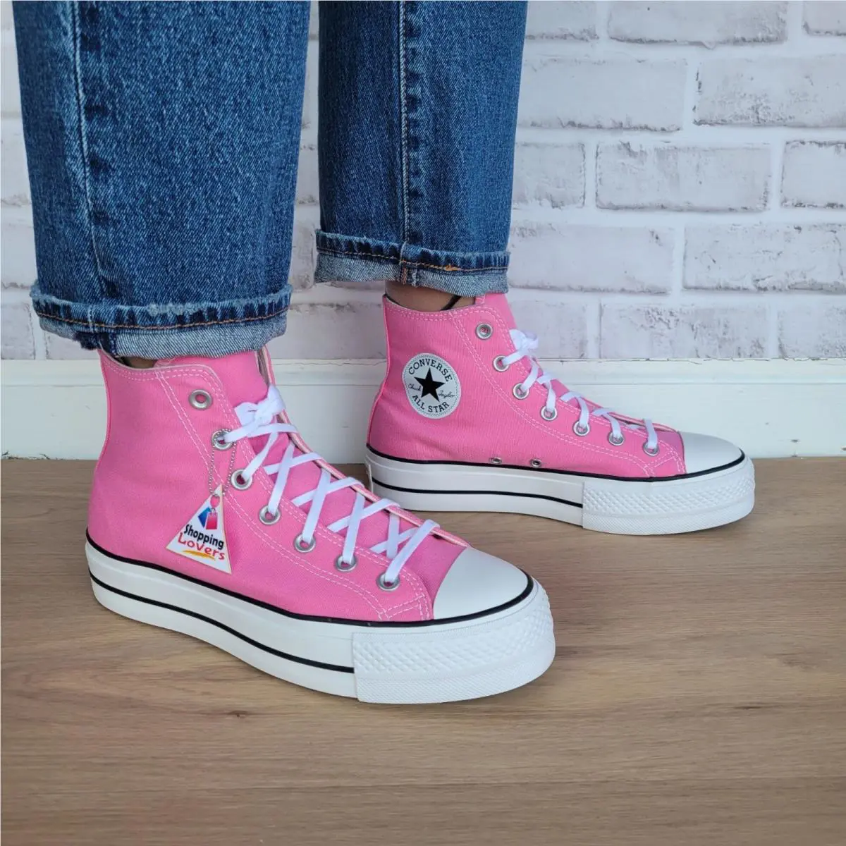 Converse shoes - Converse Chuck Taylor All-Star Lift Platform - A08216F - Pink (UPC: 194434498837) 0