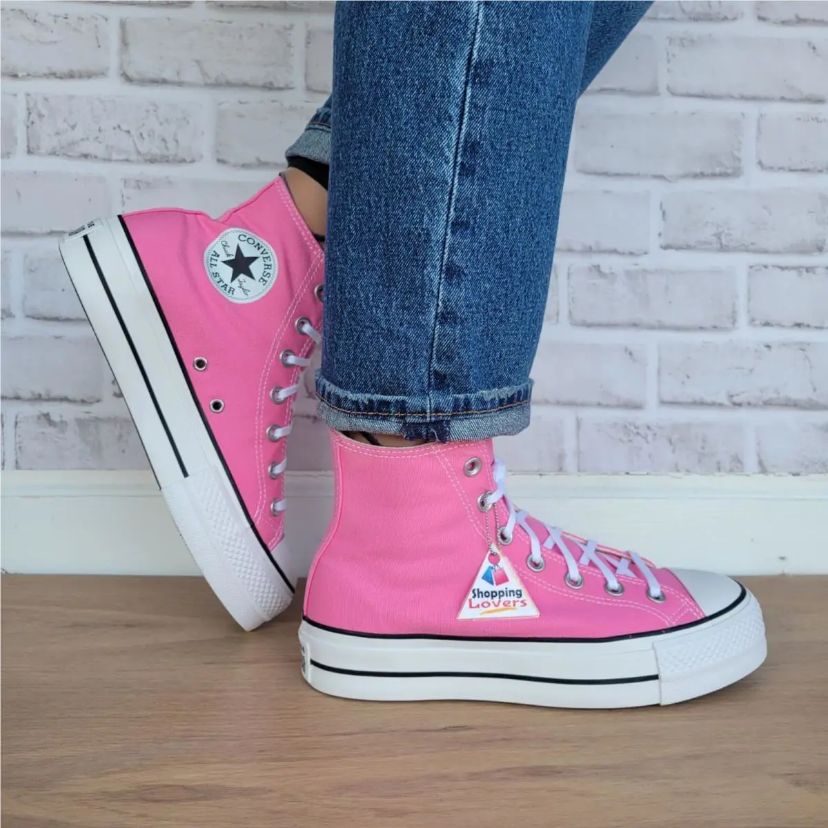 Converse shoes - Converse Chuck Taylor All-Star Lift Platform - A08216F - Pink (UPC: 194434498837) 2