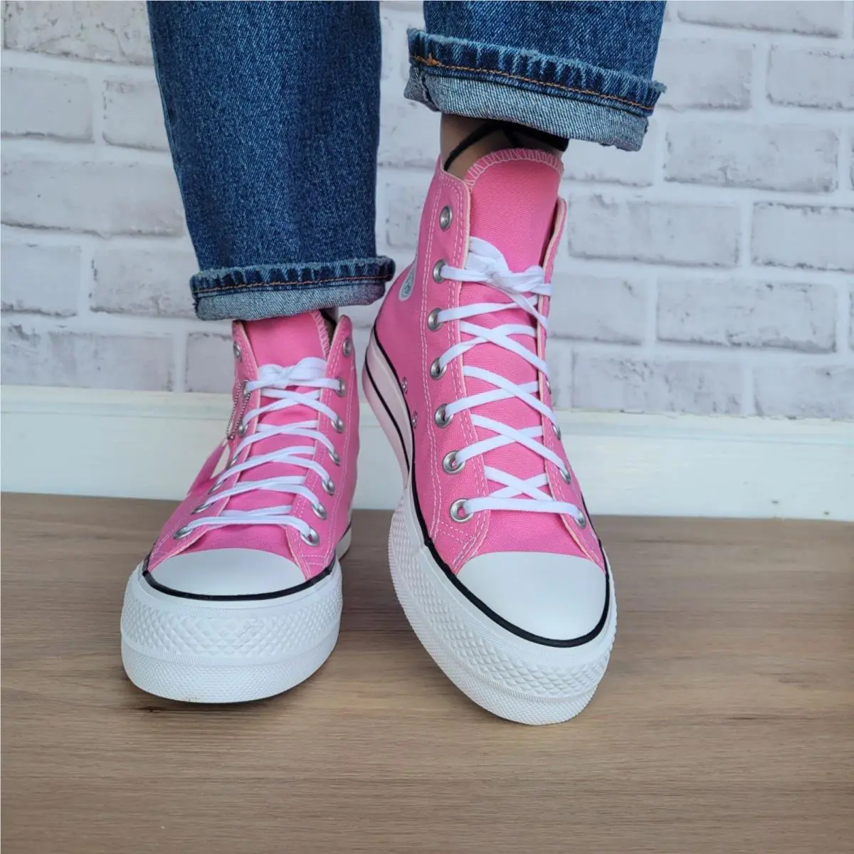 Converse shoes - Converse Chuck Taylor All-Star Lift Platform - A08216F - Pink (UPC: 194434498837) 3