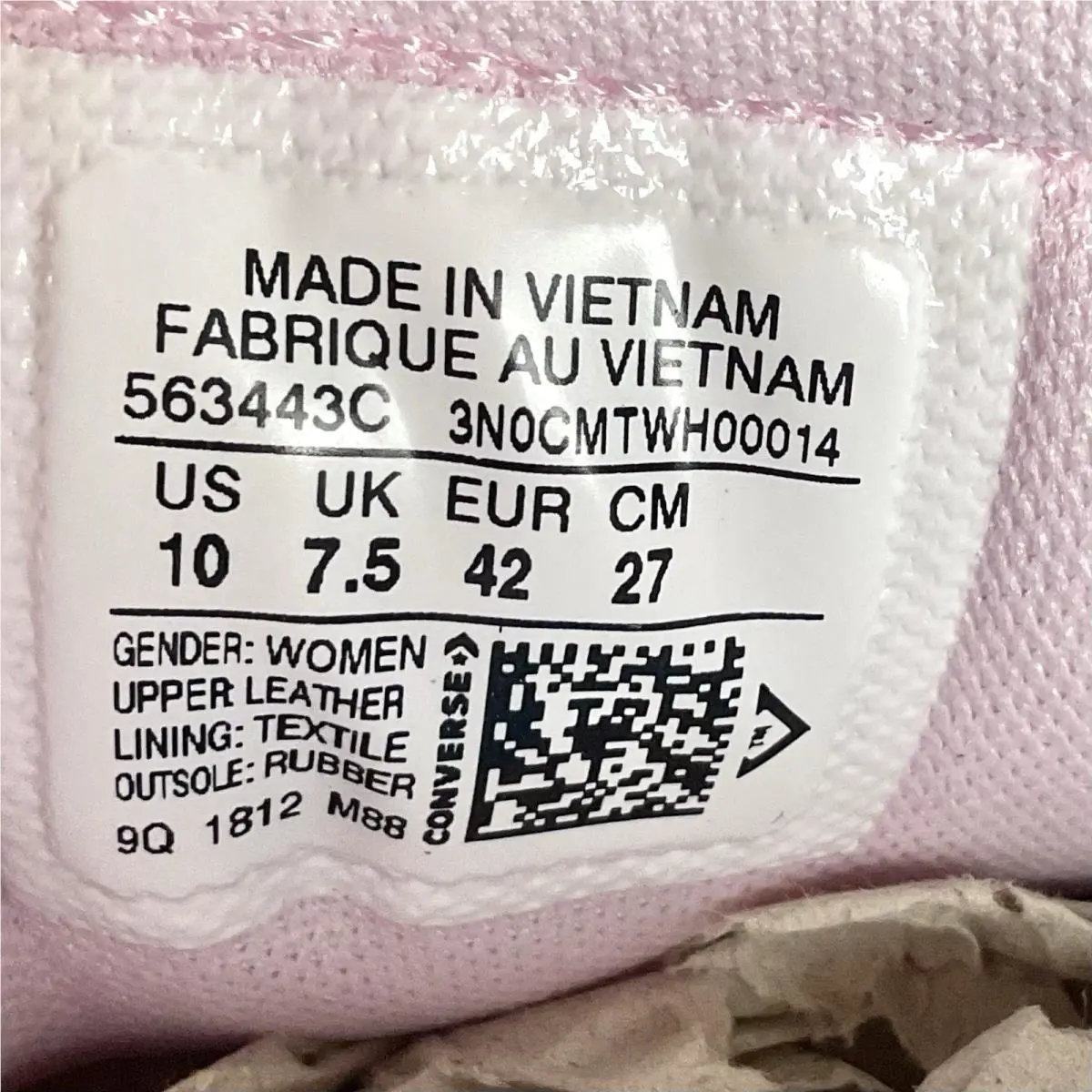 Converse shoes - Converse All Court Ox - All Court - 168786C - Pink 3