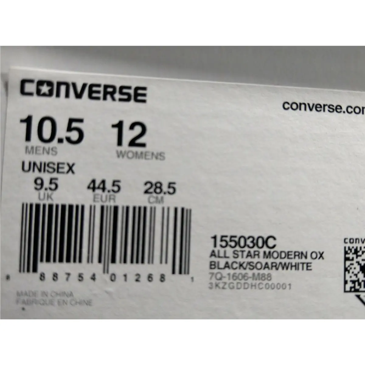 Converse shoes - Converse All-Star OX - 155030c - Black 5