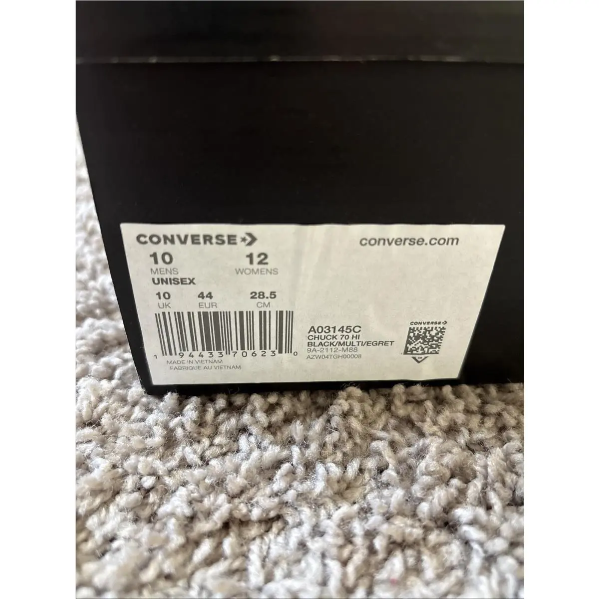 Converse shoes - Converse Chuck 70 - Chuck - A03145C - Black 2