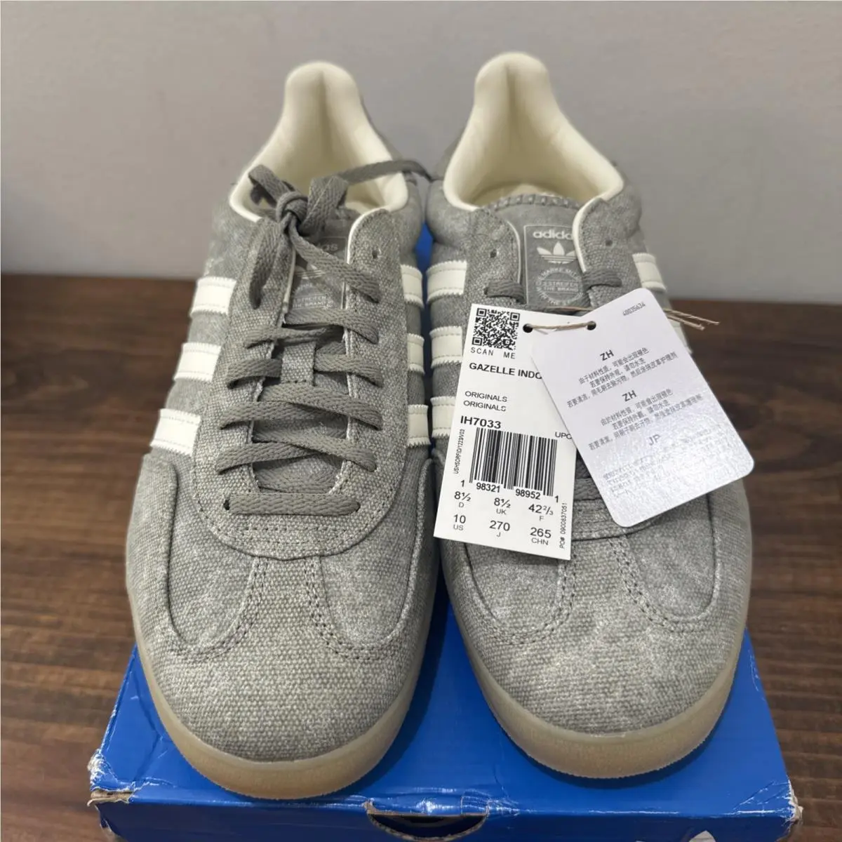 Adidas shoes - adidas Originals Gazelle - Originals Gazelle - IH7033 - Gray 1