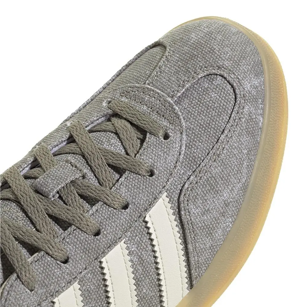 Adidas shoes - adidas Gazelle Indoor Lace Up - IH7033 - Grey (UPC: 198321989637) 4