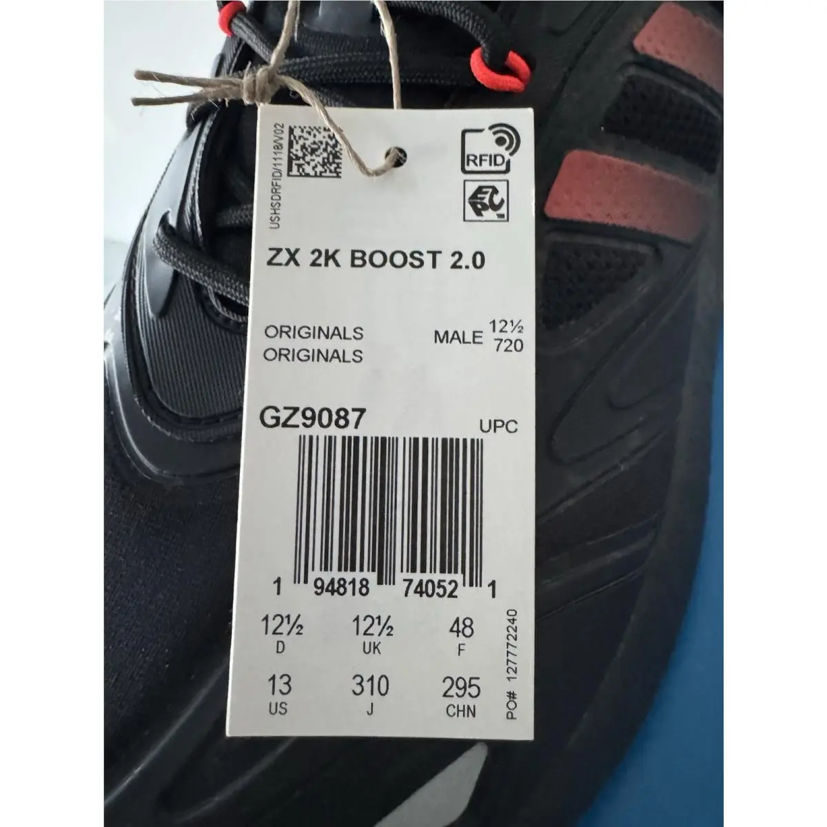 Adidas shoes - adidas ZX 2K - GZ9087 - Black 4