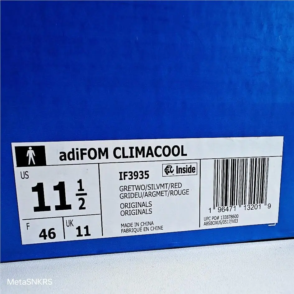 Adidas shoes - adidas Climacool - Climacool - IF3935 - Grey Two / Silver Metallic / Red 0