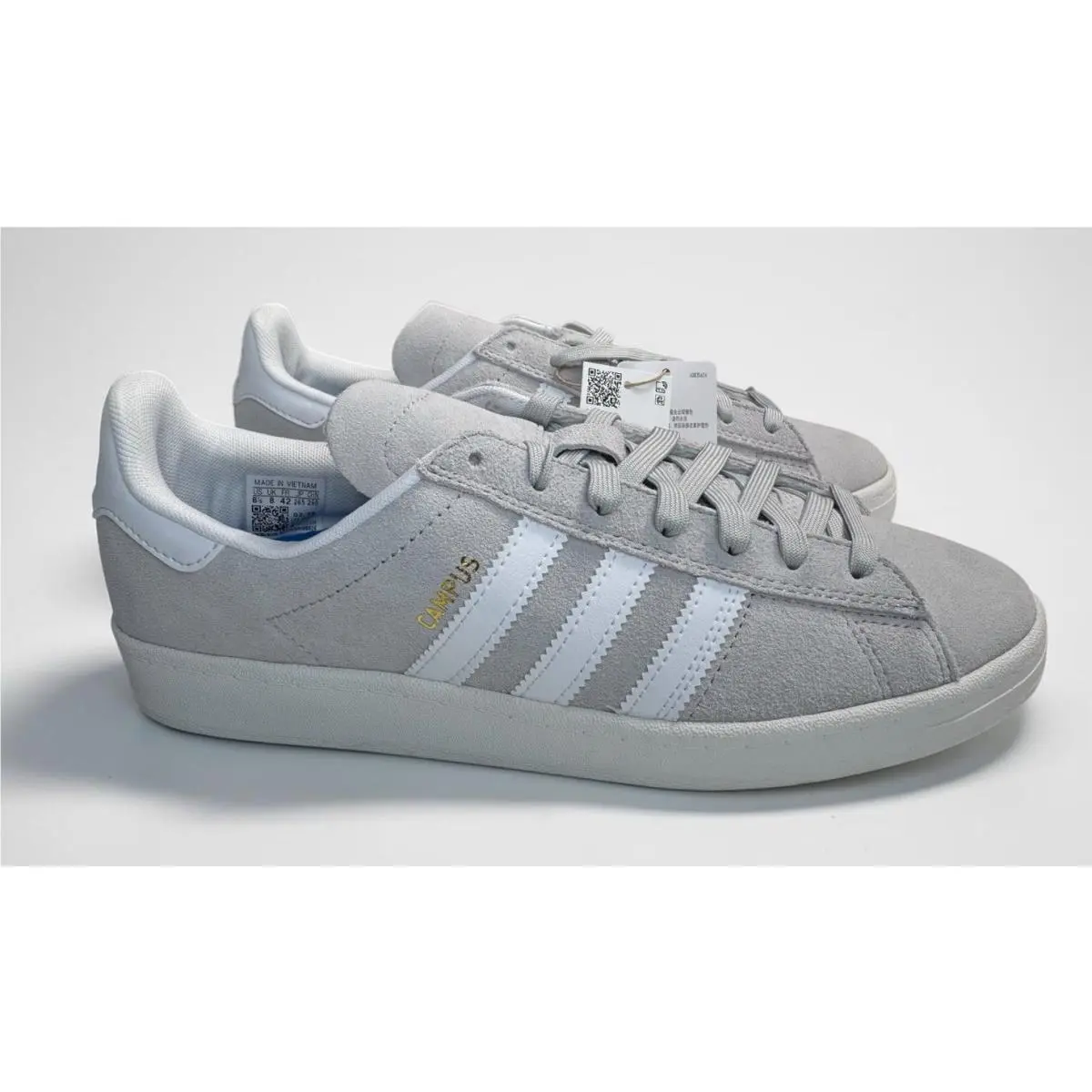 Adidas shoes - adidas Campus Adv Skate - Campus Adv Skate - JP8541 - Grey 0