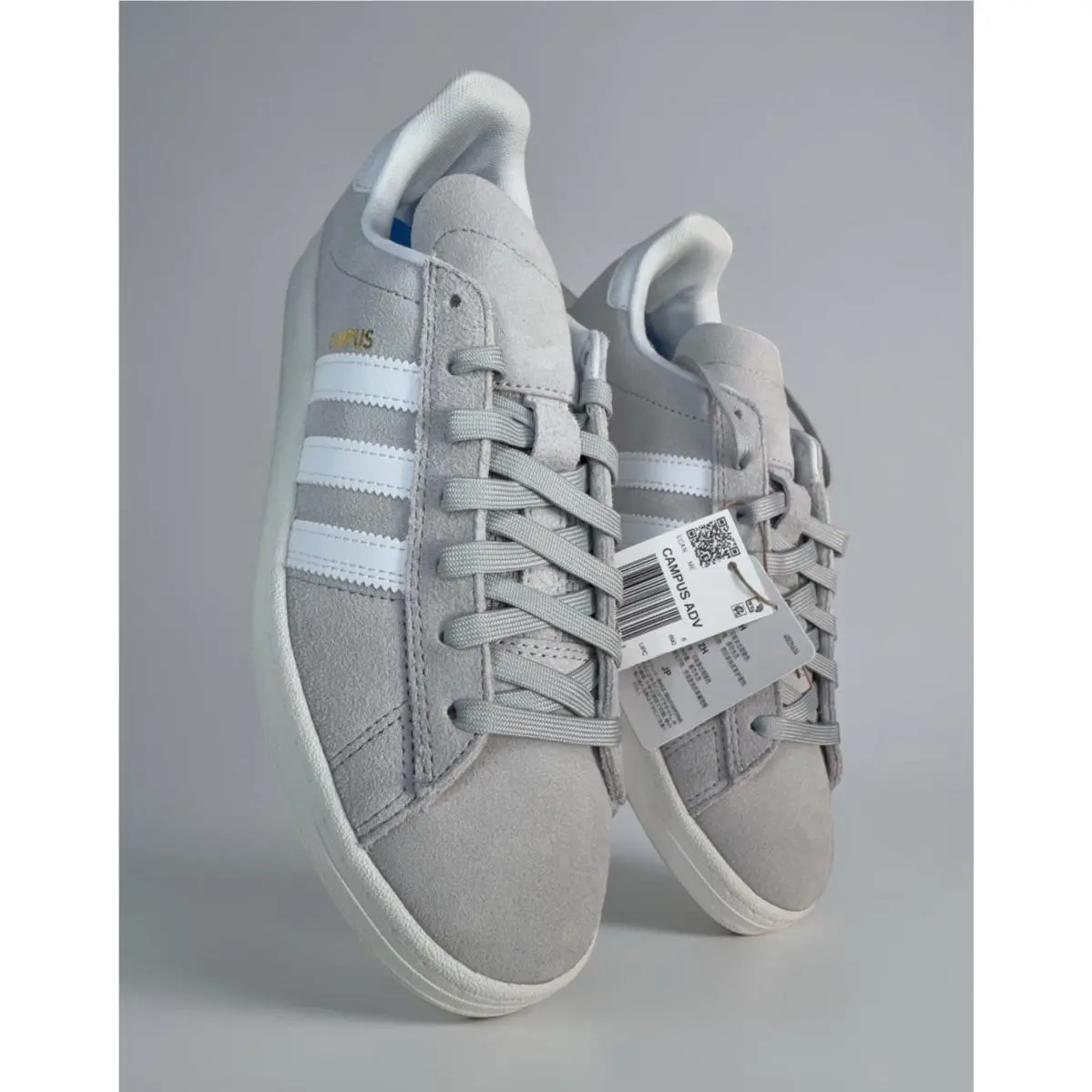 Adidas shoes - adidas Campus Adv Skate - Campus Adv Skate - JP8541 - Grey 1