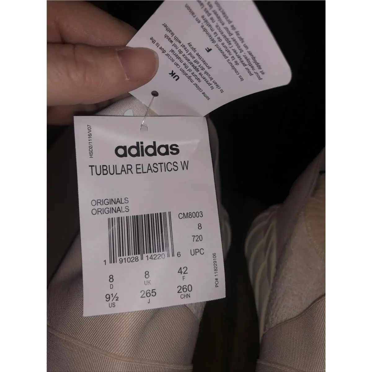 Adidas shoes - Adidas x Overkill x Fruition Tubular - CM8003 - Light Pink (UPC: 0191028142206) 1