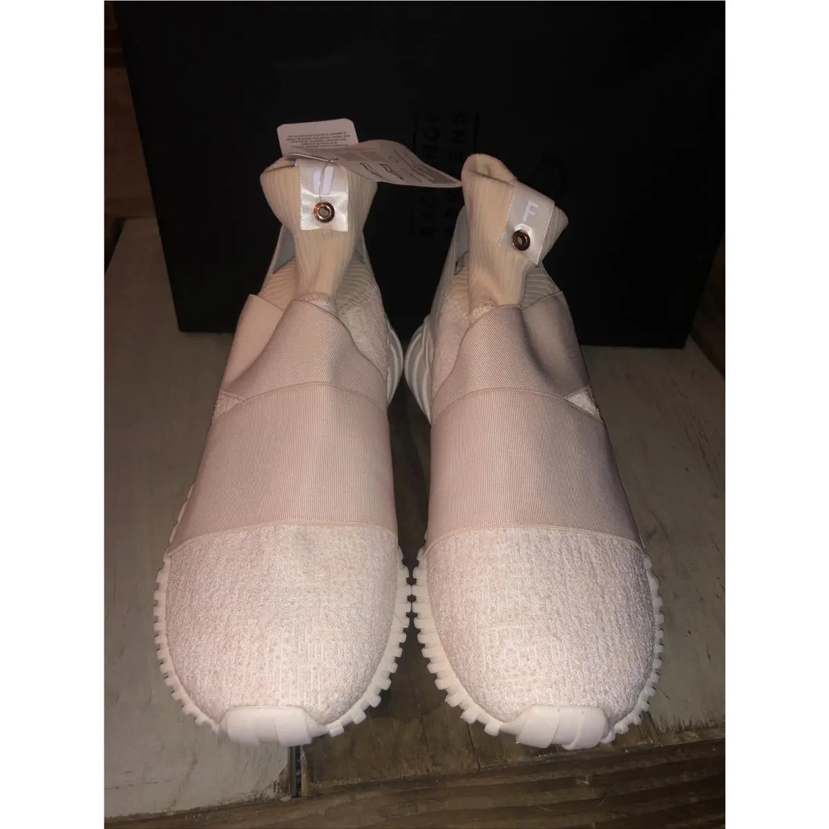 Adidas shoes - Adidas x Overkill x Fruition Tubular - CM8003 - Light Pink (UPC: 0191028142206) 2