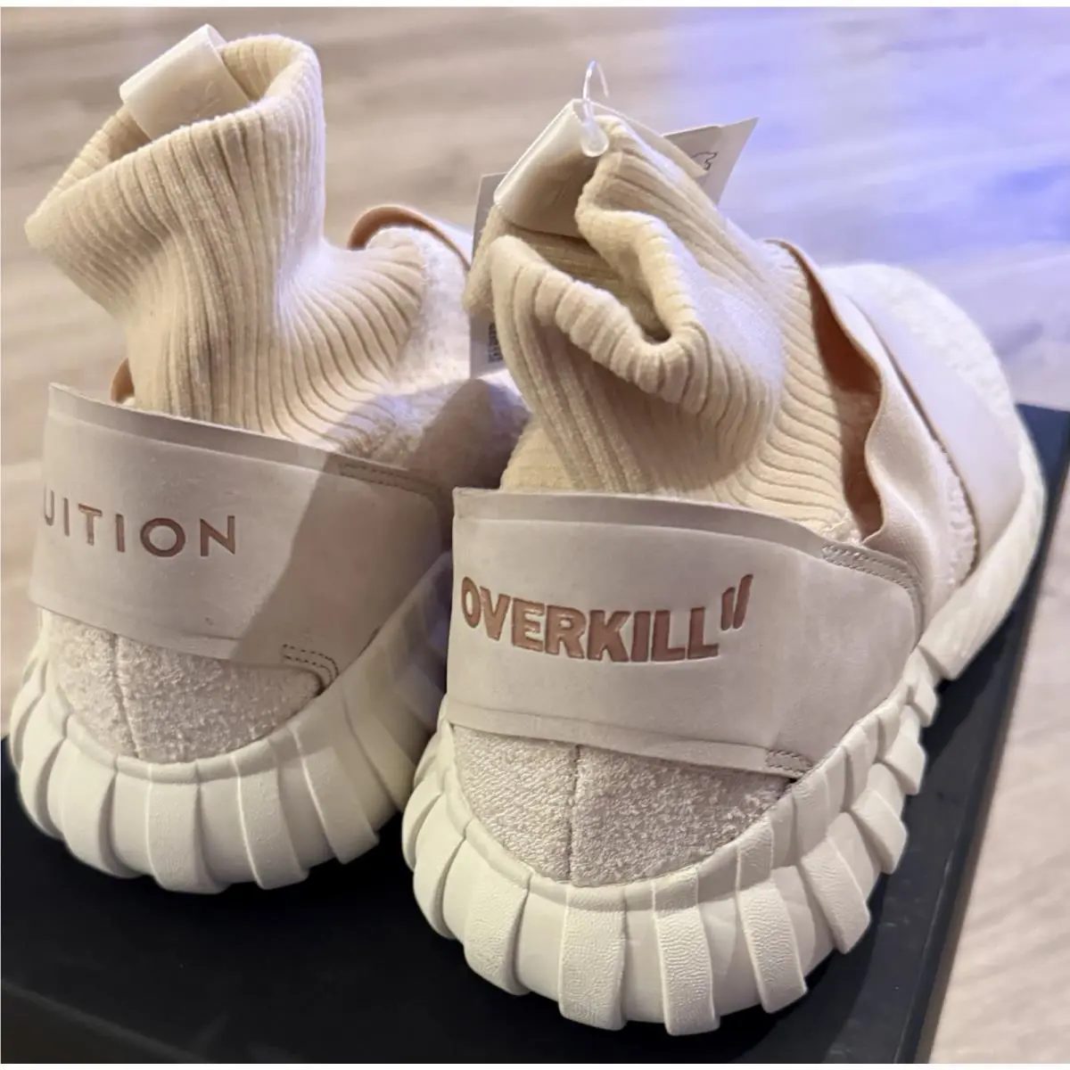 Adidas shoes - Adidas x Overkill x Fruition Tubular - CM8003 - Light Pink (UPC: 0191028142206) 3