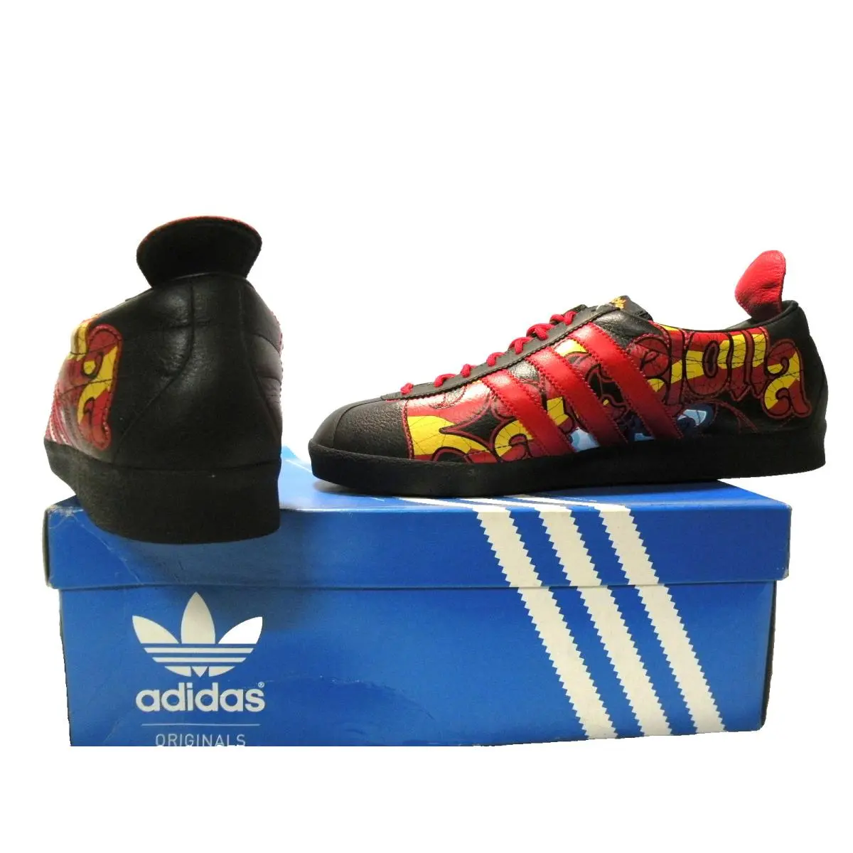 Adidas shoes - ADIDAS GAZELLE BARCELONA - GAZELLE BARCELONA - Red/Yellow/Black -U50 - 562381 1