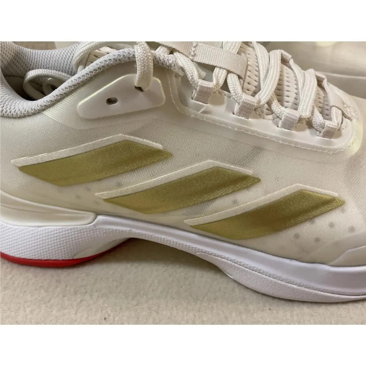 Adidas shoes - adidas Avacourt 2 Tennis - Avacourt Tennis - IF9143 - Gold, Off White 6