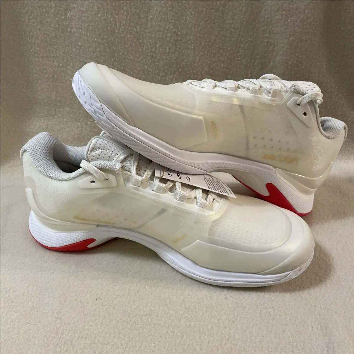 Adidas shoes - adidas Avacourt 2 Tennis - Avacourt Tennis - IF9143 - Gold, Off White 11