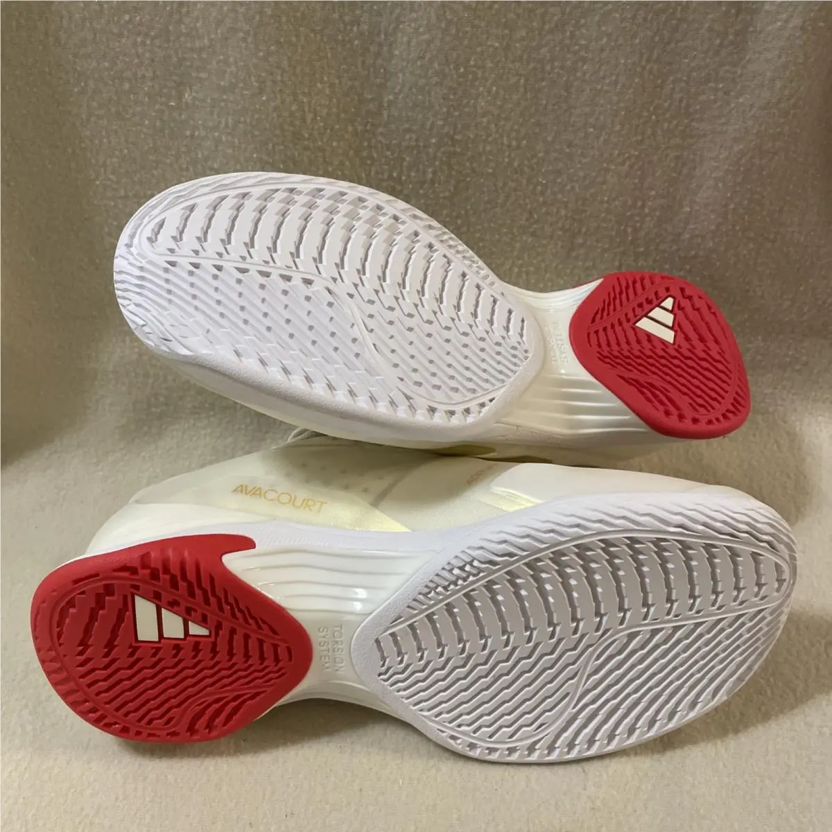 Adidas shoes - adidas Avacourt 2 Tennis - Avacourt Tennis - IF9143 - Gold, Off White 14