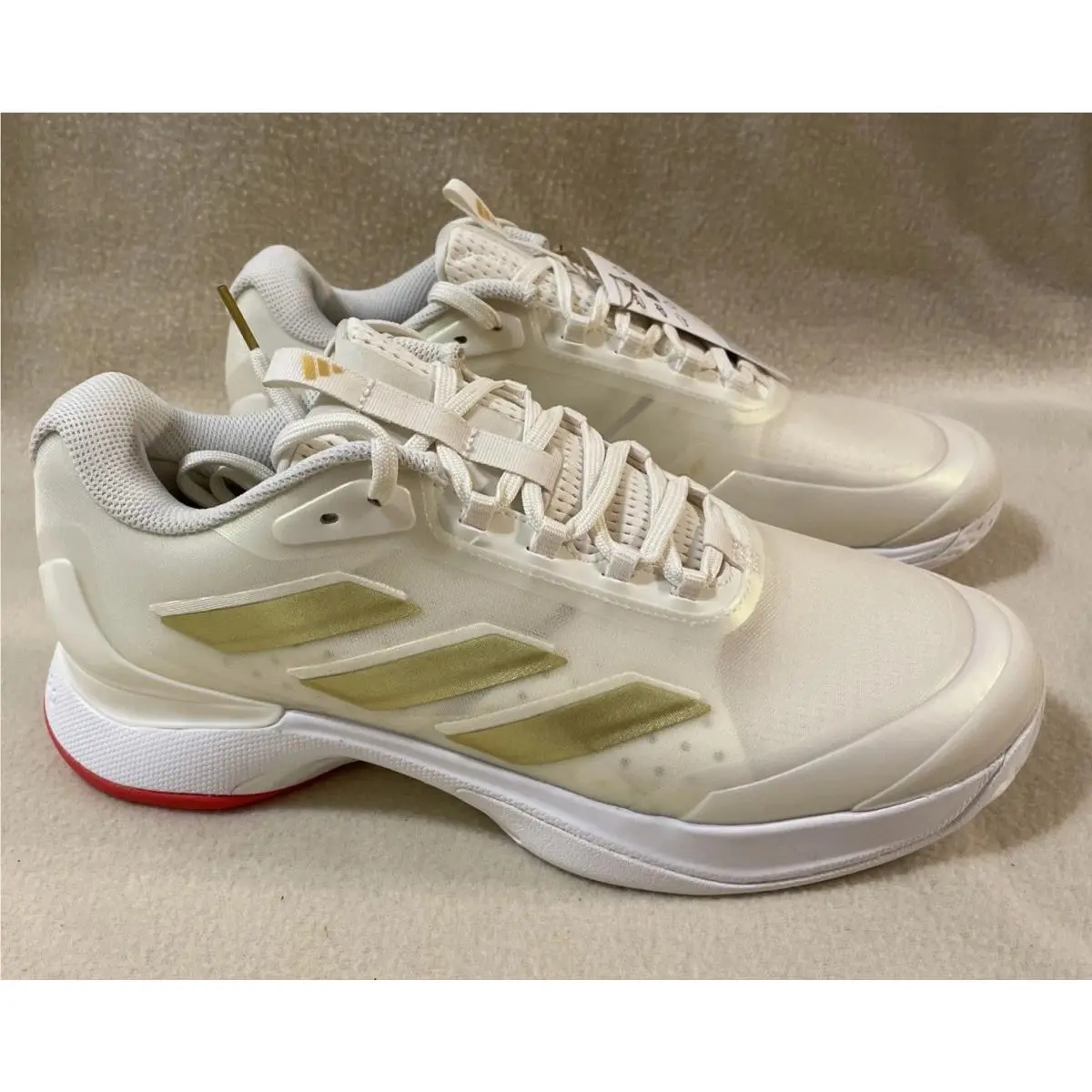 Adidas shoes - adidas Avacourt 2 Tennis - Avacourt Tennis - IF9143 - Gold, Off White 4