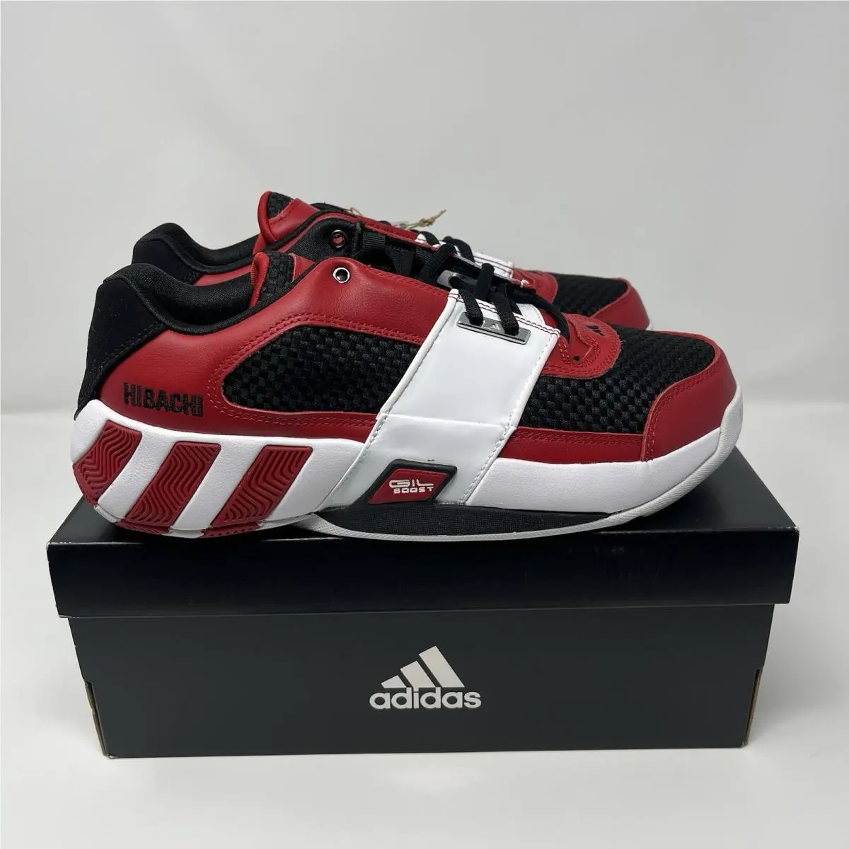 Adidas Gil Zero Benihana Hibachi 8.5 Restomod Arenas Agent Zero GY0362 Red Black