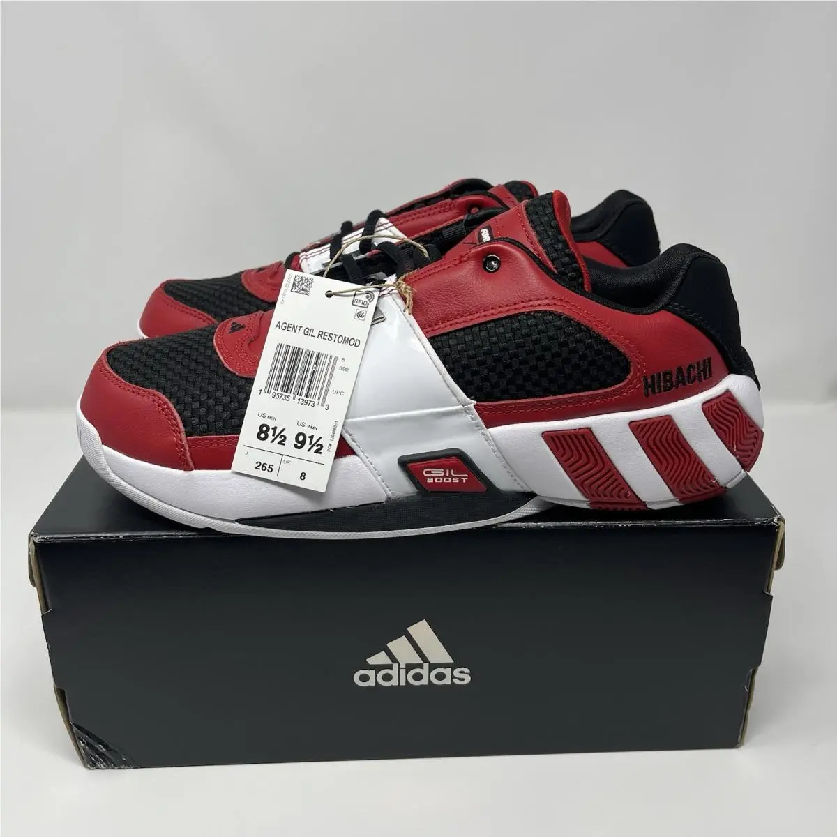 Adidas shoes - adidas Gil Zero - Gil Zero - GY0362 - Red 2