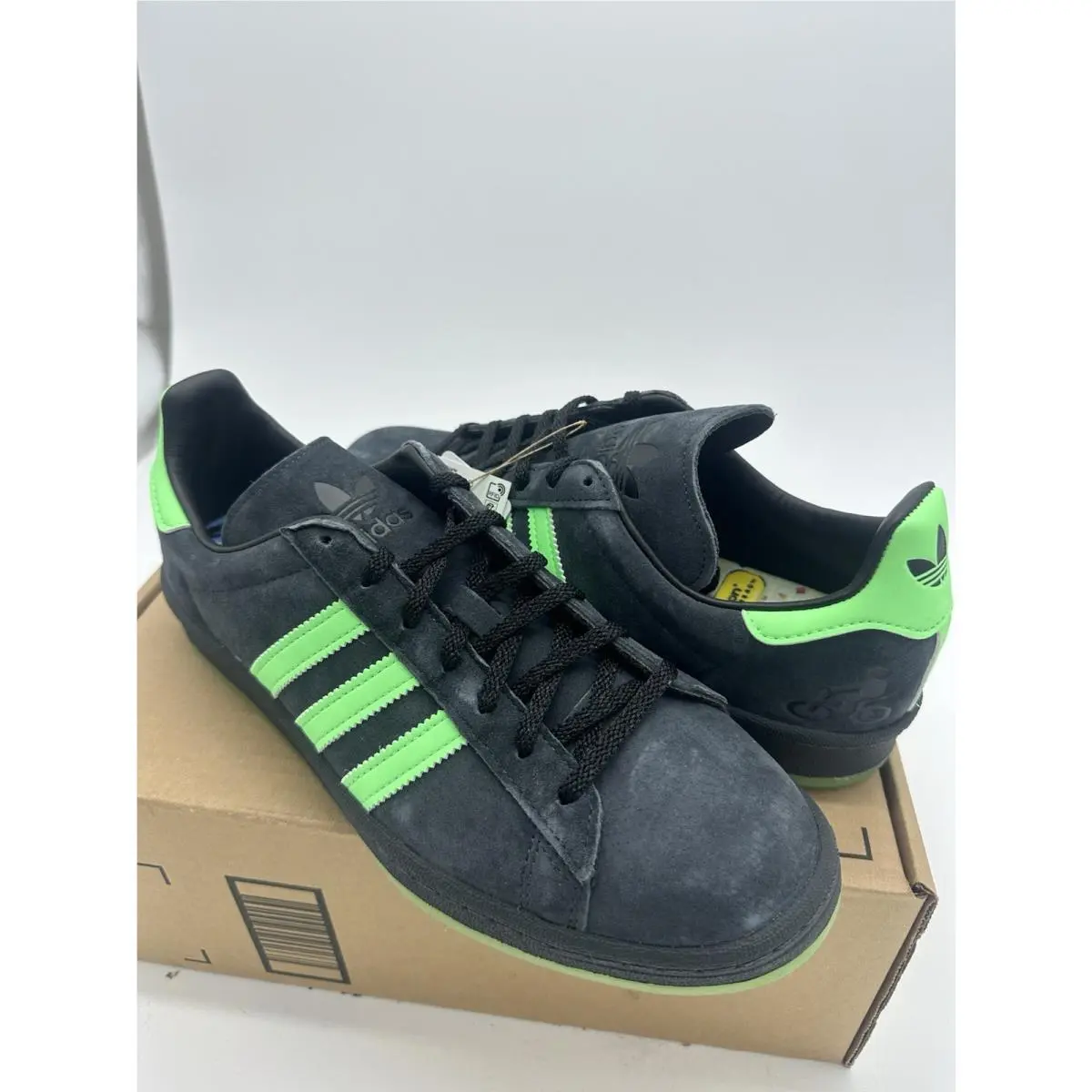Size 10 - Private Sneakers x Adidas Campus 80s The Biker
