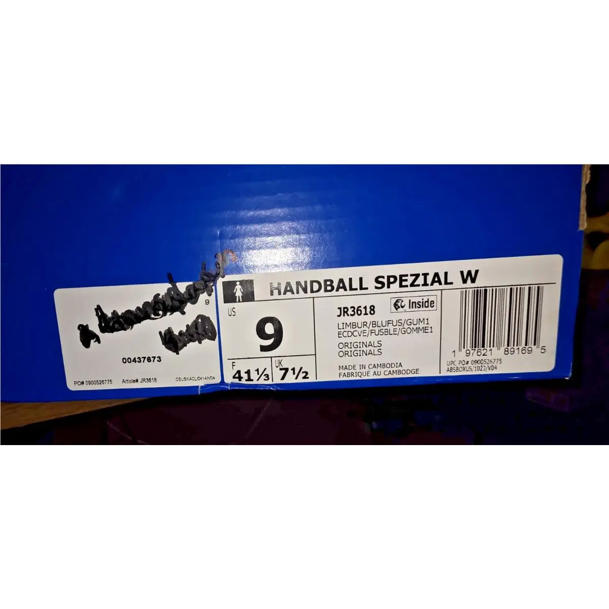 Adidas shoes - adidas Handball - Handball - JR3618 - Multicolor 8