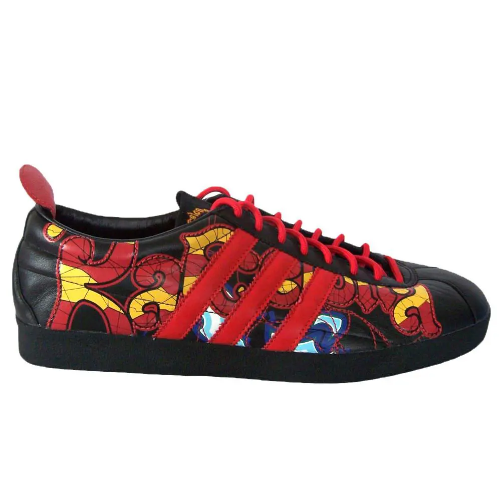 Adidas shoes - ADIDAS GAZELLE BARCELONA - GAZELLE BARCELONA - Red/Yellow/Black -U50 - 562381 3