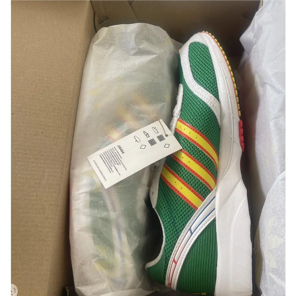 Adidas shoes - adidas Adizero Adios Og - Adizero Adios - JI0494 - Green (UPC: 197615705762) 5