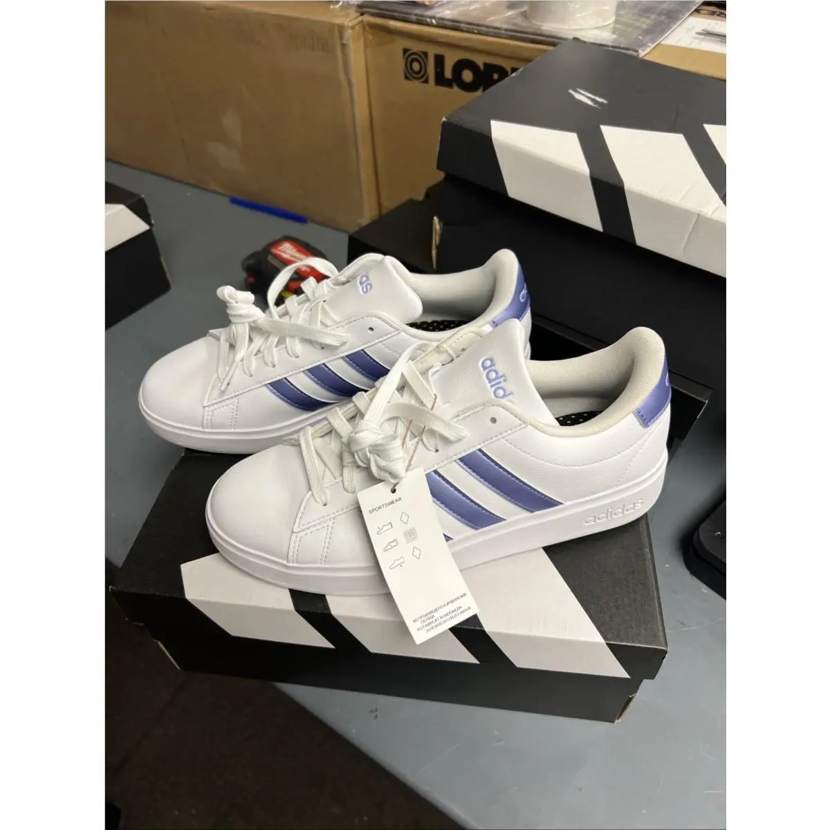 Adidas shoes - adidas Grand Court - Grand Court - IG9247 - White (UPC: 4067888069365) 4
