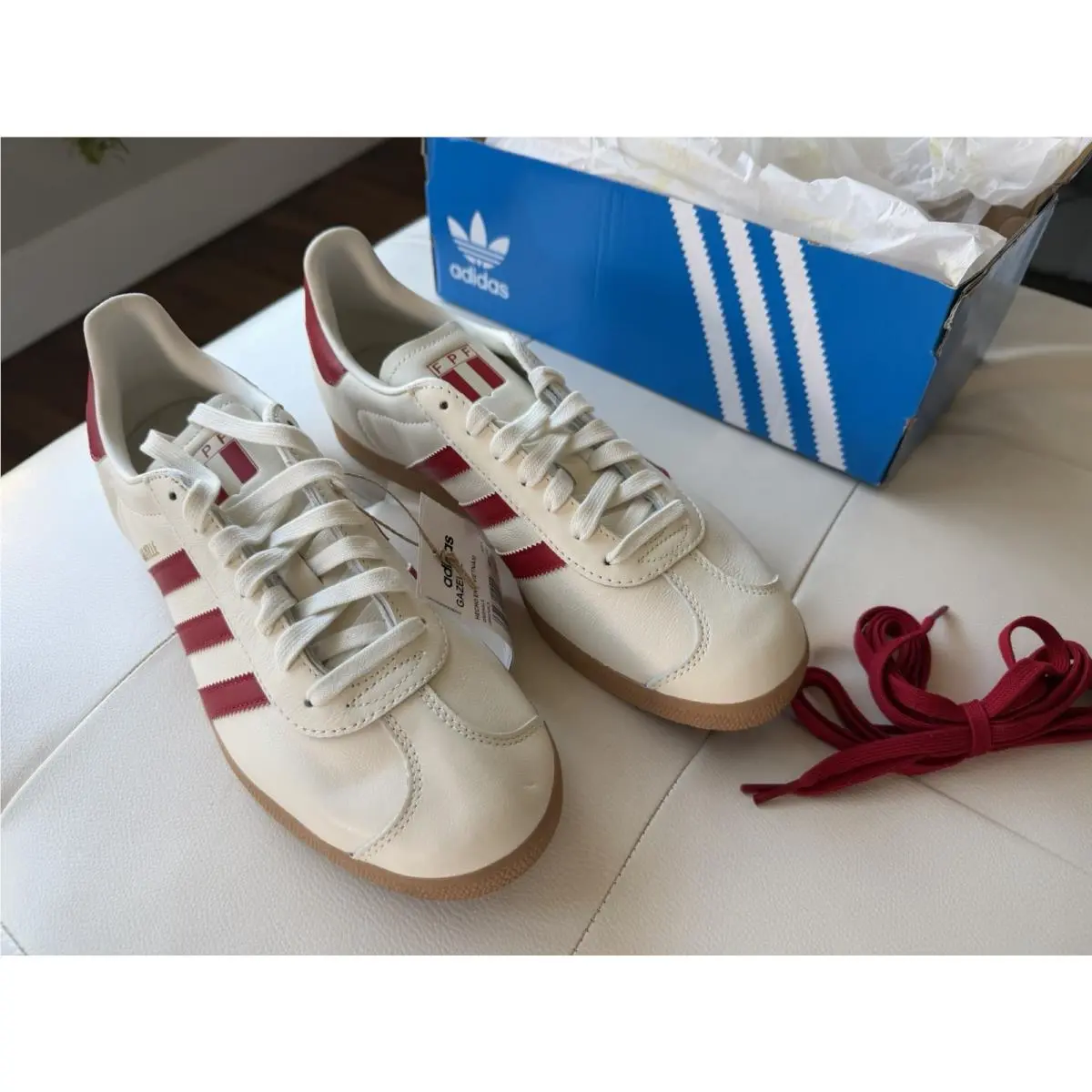Adidas shoes - Adidas Gazelle - Gazelle - Ivory 1