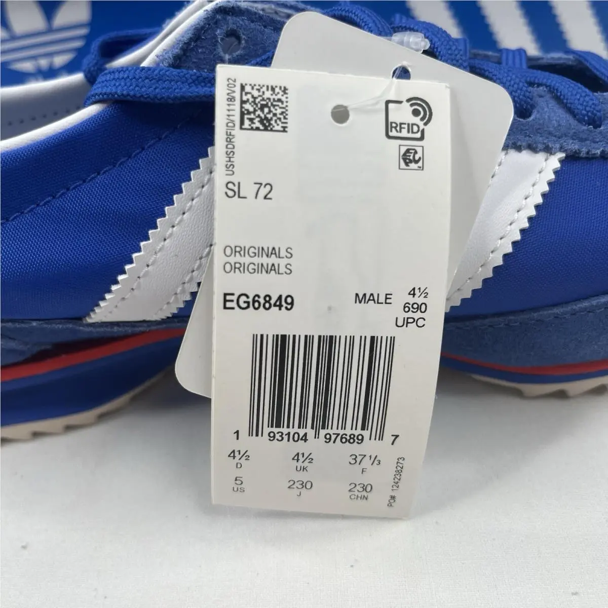 Adidas shoes - adidas SL 72 - EG6849 - Blue 1