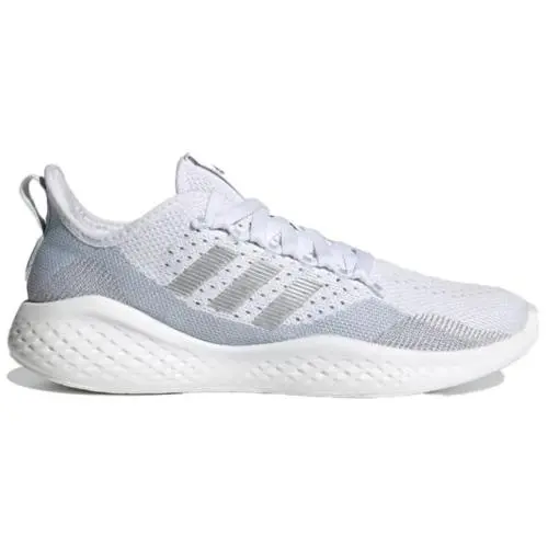 Adidas Fluidflow 2.0 Women’s Running Shoes – White / Light Grey – Size 8.5