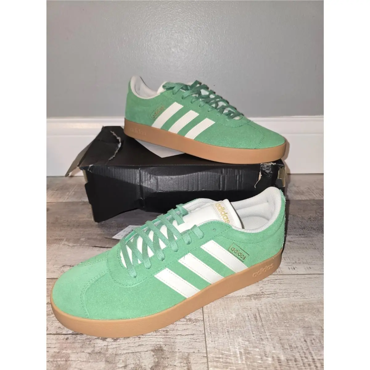 Adidas shoes - adidas Vl Court - Court - JH5077 - Green 2