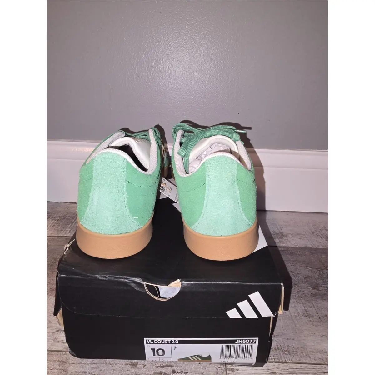 Adidas shoes - adidas Vl Court - Court - JH5077 - Green 3