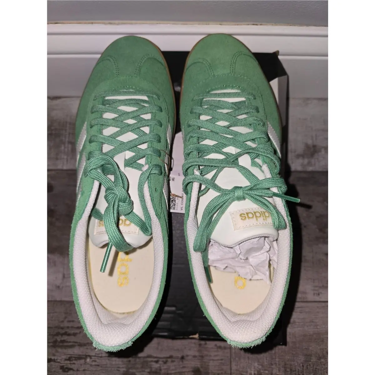 Adidas shoes - adidas Vl Court - Court - JH5077 - Green 4