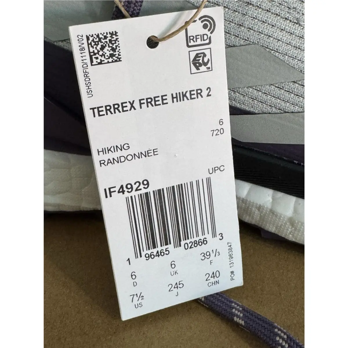 Adidas shoes - adidas TERREX Free Hiker - TERREX Free Hiker - Multicolor 4