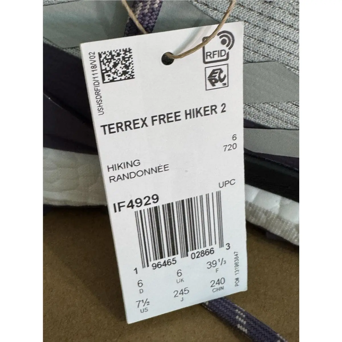 Adidas shoes - adidas TERREX Free Hiker - TERREX Free Hiker - Multicolor 5
