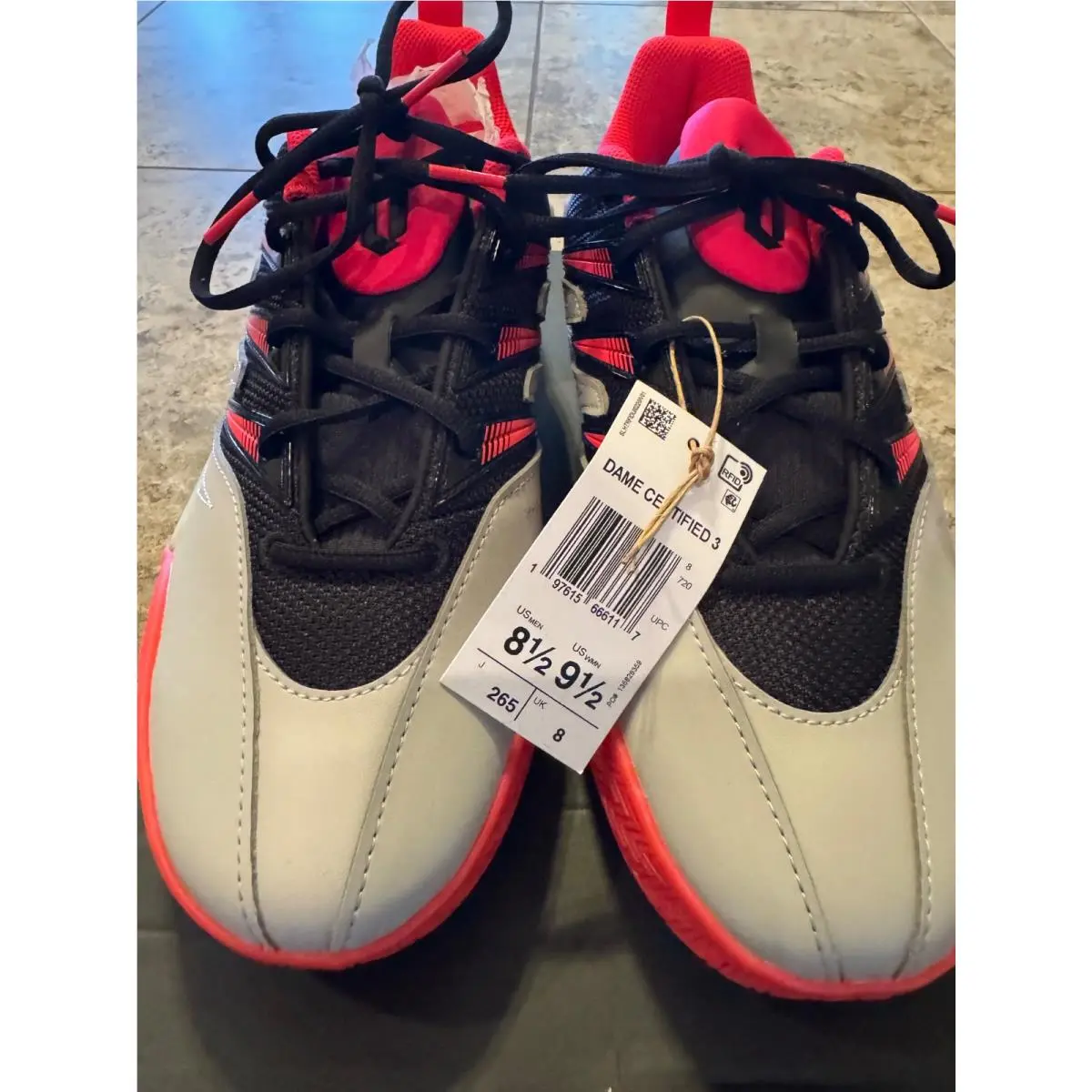 Adidas shoes - adidas Dame 3 - Dame - Multicolor 5
