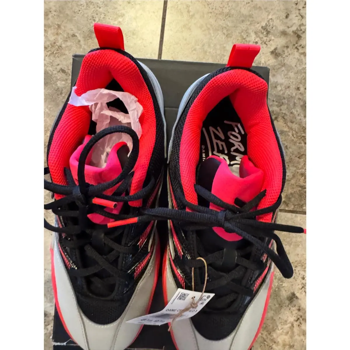 Adidas shoes - adidas Dame 3 - Dame - Multicolor 6