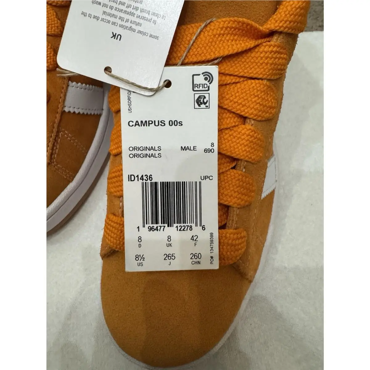 Adidas shoes - adidas Campus 00s - Campus - ID1436 - Orange 15